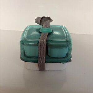 Rubbermaid Fasten + Go Sandwich Kit Sea Foam Green 4-Piece Set Craft Storage